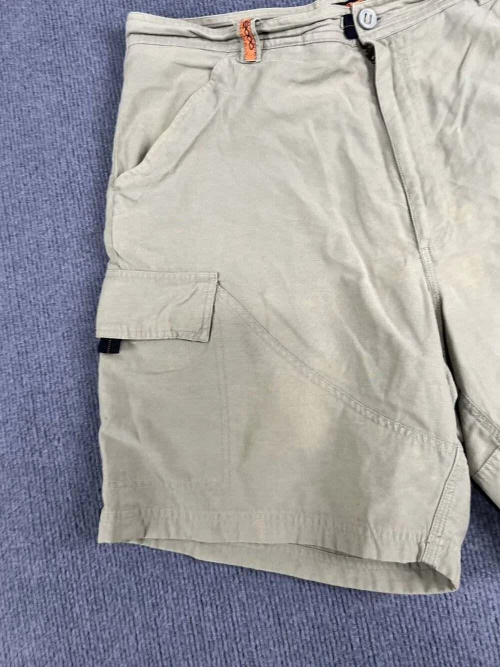 Oobe Outdoor Mens Khaki Cargo Shorts Size 36